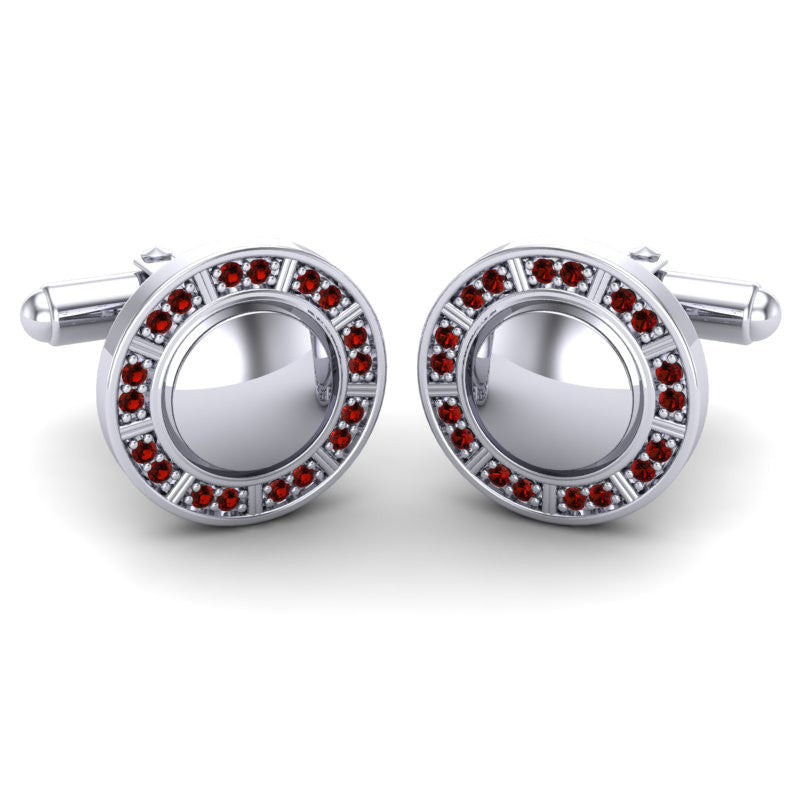 Garnet Cufflinks