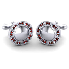 Garnet Cufflinks