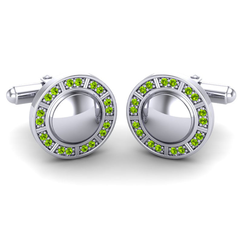Peridot Cufflinks
