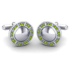 Peridot Cufflinks