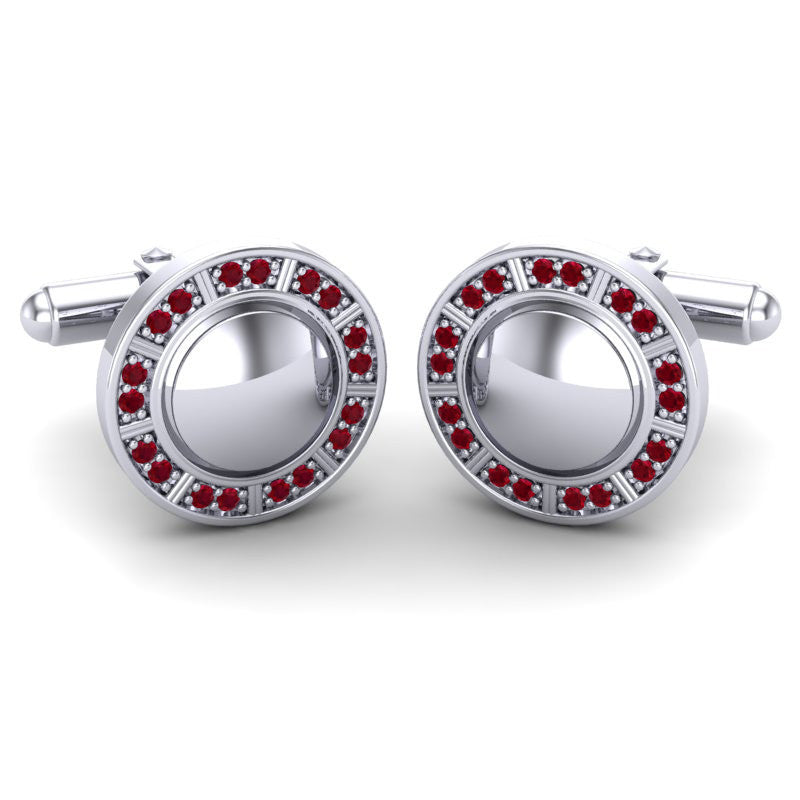 Ruby Cufflinks