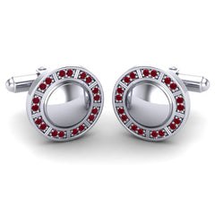 Ruby Cufflinks