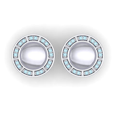 Aquamarine Cufflinks