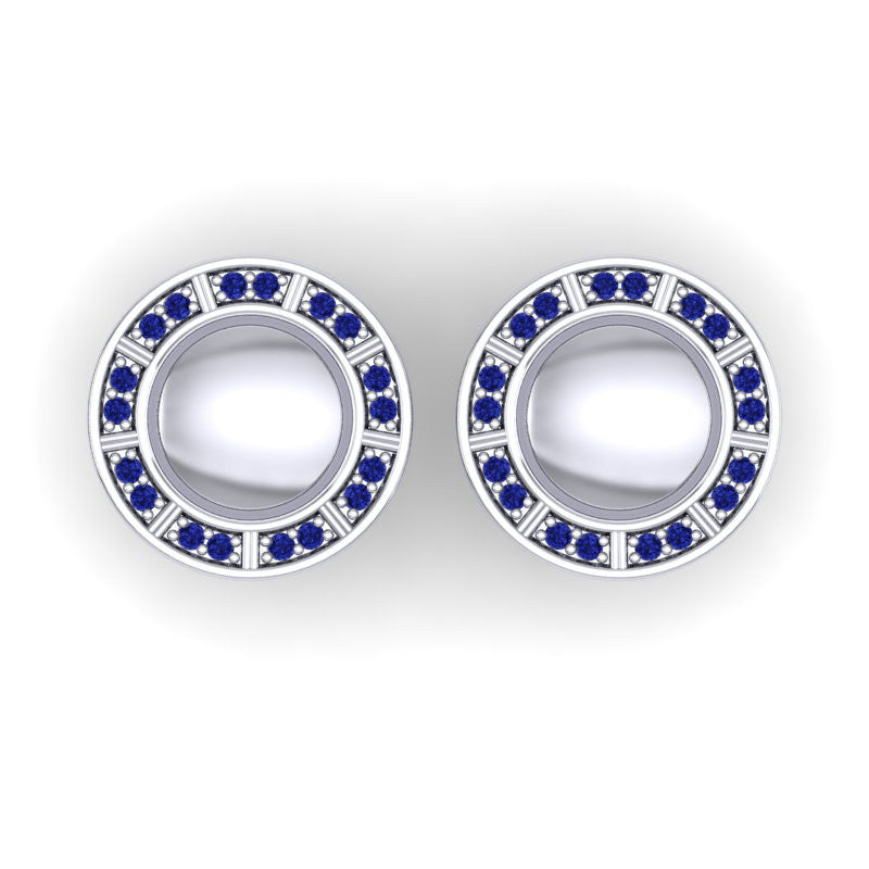 Blue Sapphire Cufflinks