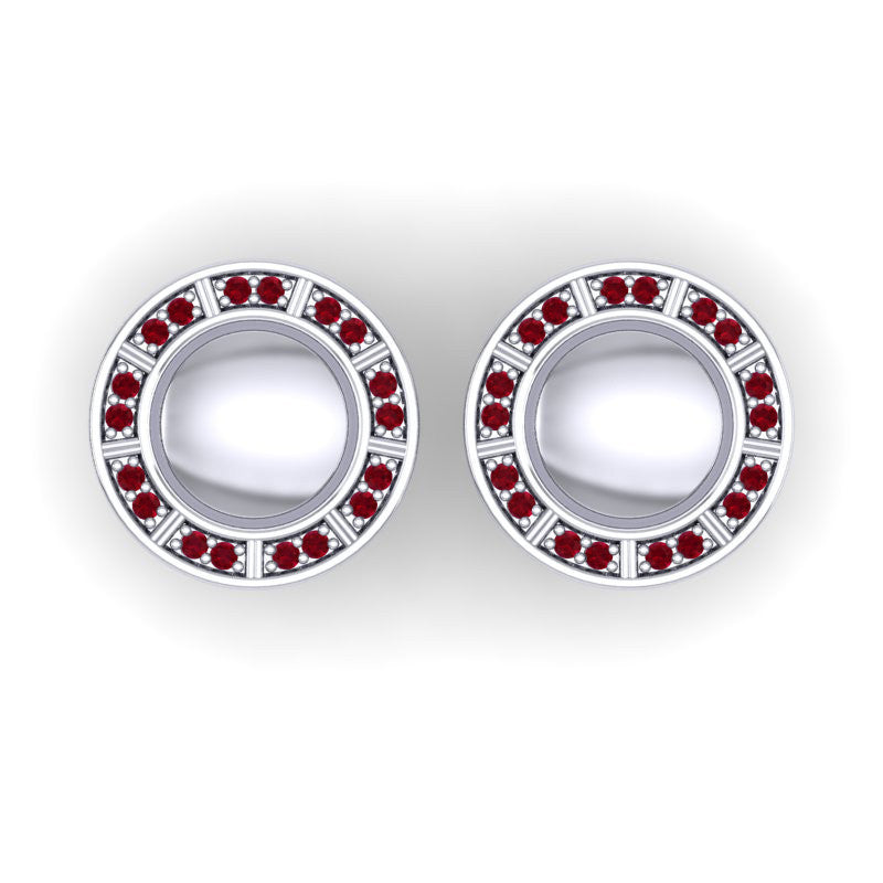 Ruby Cufflinks