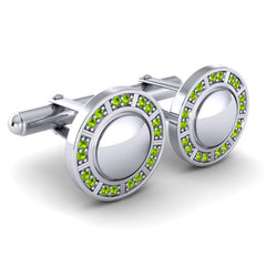 Peridot Cufflinks