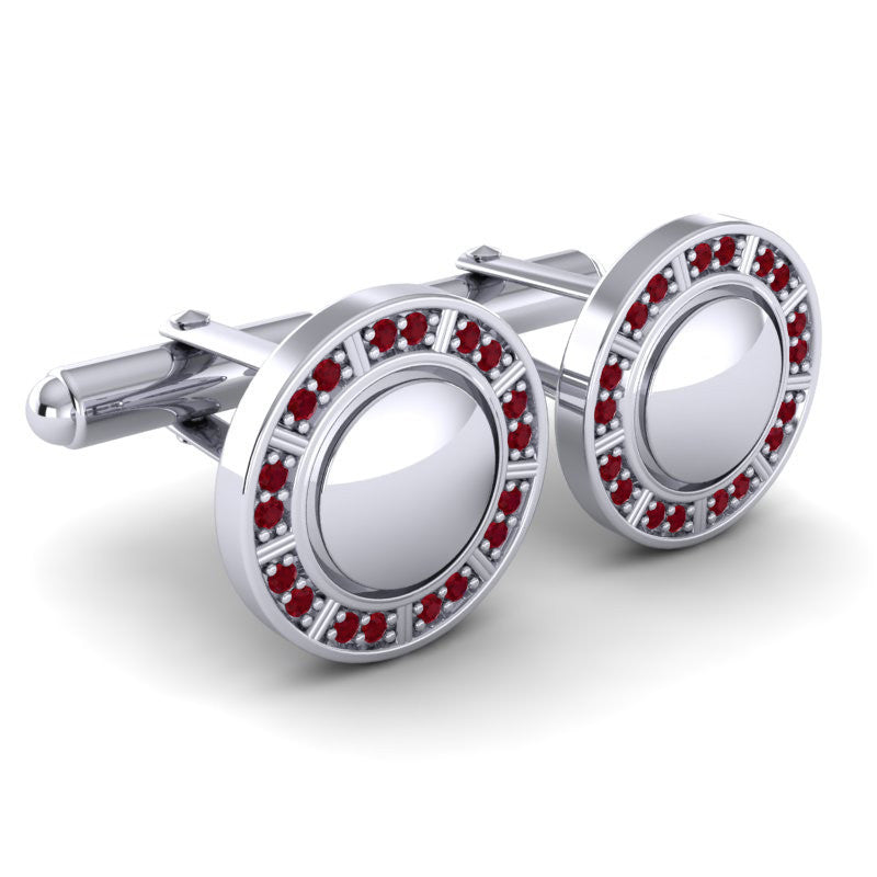 Ruby Cufflinks