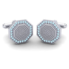Aquamarine Cufflinks