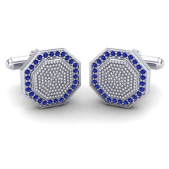 Blue Sapphire Cufflinks