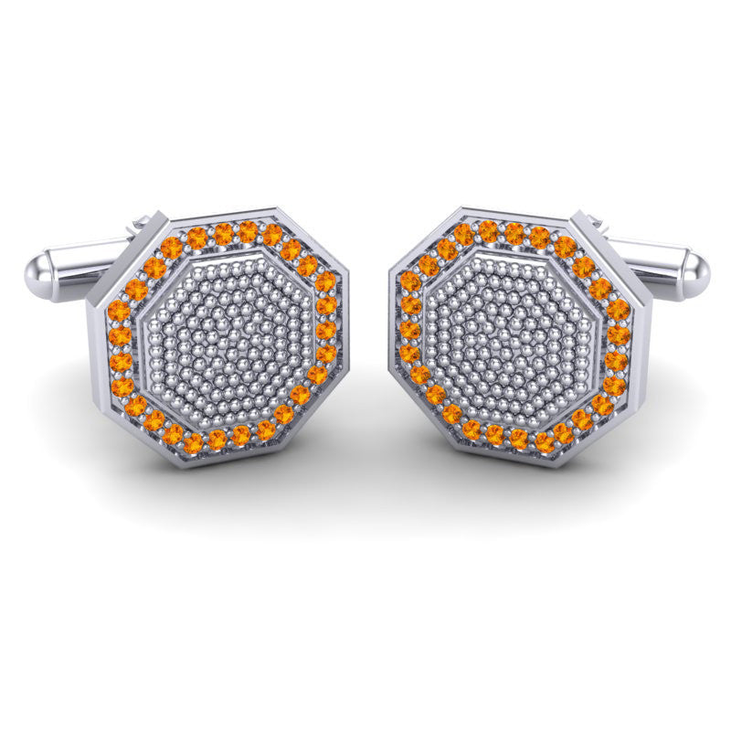 Citrine Cufflinks