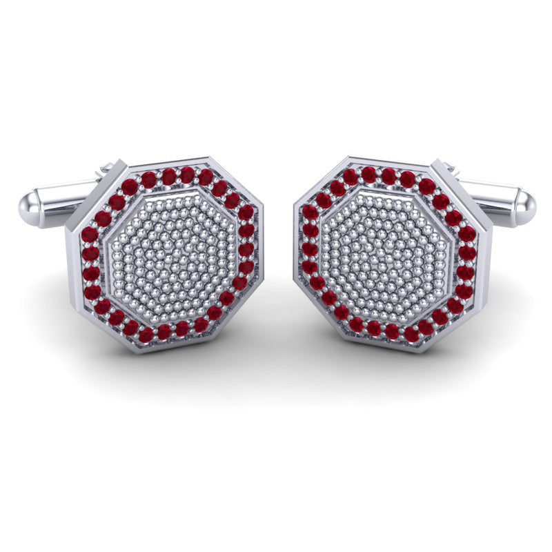 Ruby Cufflinks