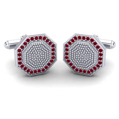 Ruby Cufflinks