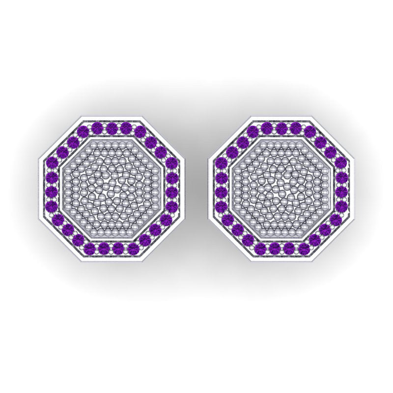 Amethyst Cufflinks