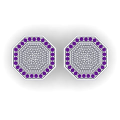Amethyst Cufflinks