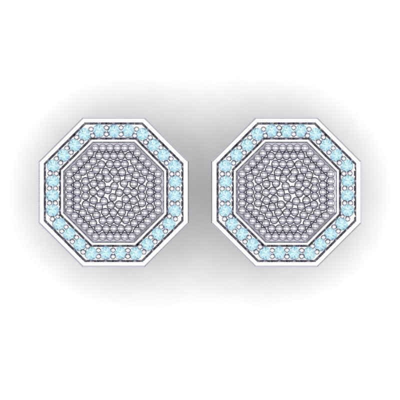 Aquamarine Cufflinks