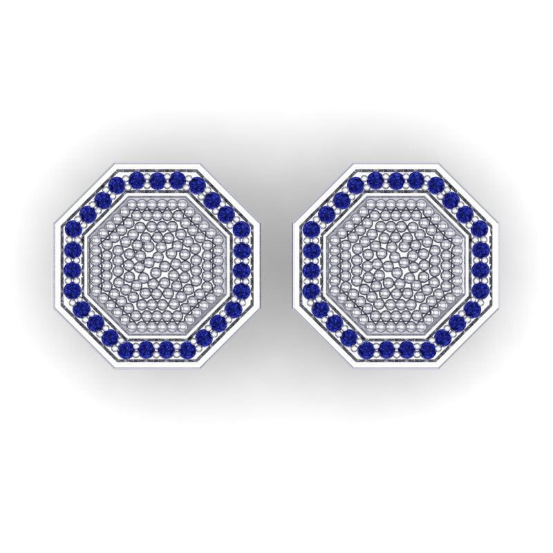 Blue Sapphire Cufflinks