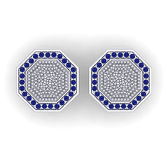 Blue Sapphire Cufflinks
