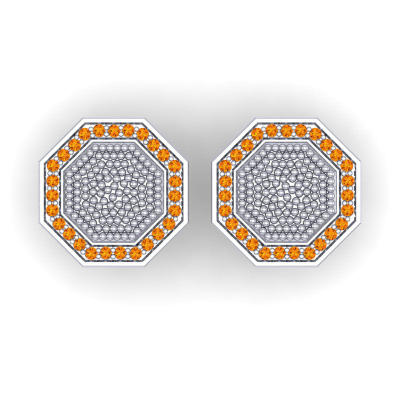 Citrine Cufflinks