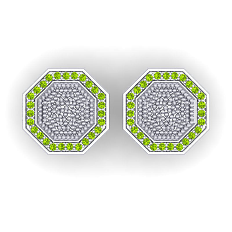 Peridot Cufflinks