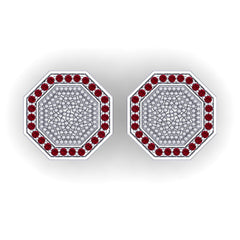 Ruby Cufflinks