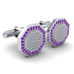 Amethyst Cufflinks