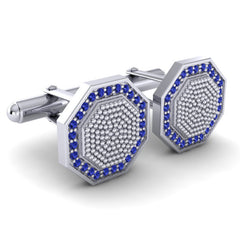 Blue Sapphire Cufflinks