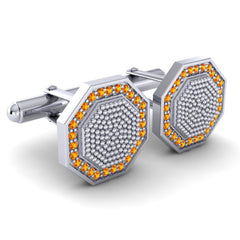 Citrine Cufflinks