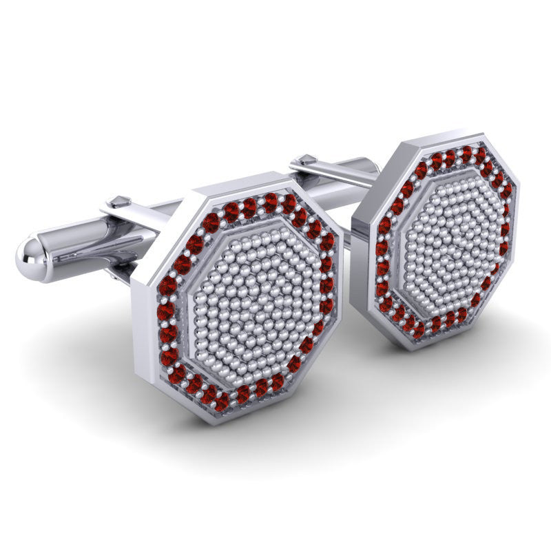 Garnet Cufflinks