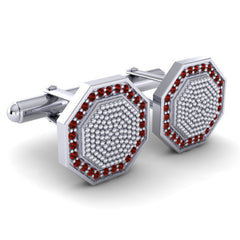 Garnet Cufflinks