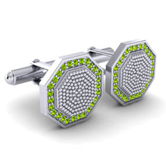 Peridot Cufflinks