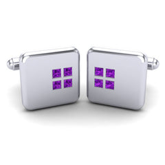 Amethyst Cufflinks