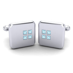 Aquamarine Cufflinks