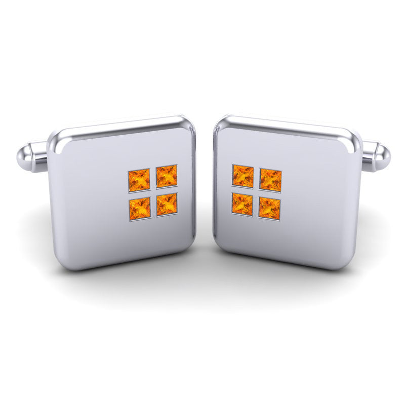Citrine Cufflinks