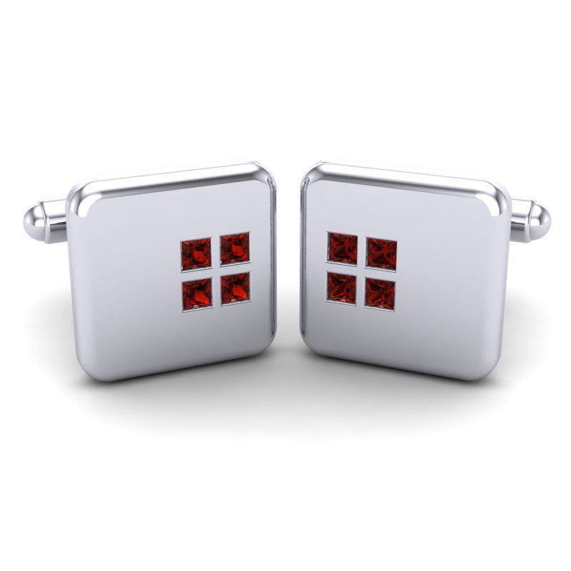 Garnet Cufflinks