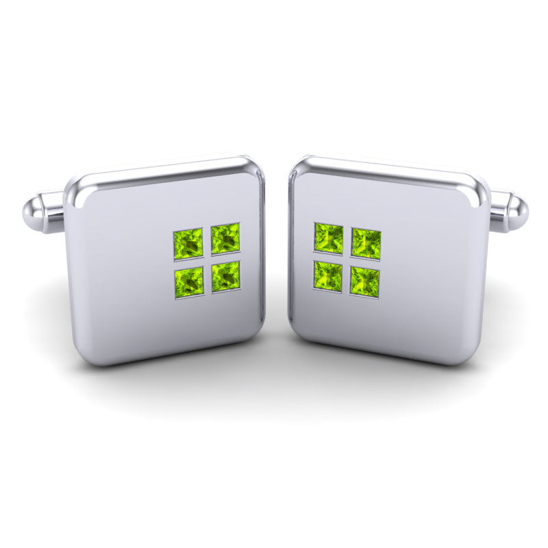 Peridot Cufflinks