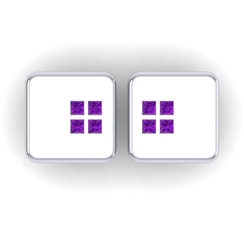 Amethyst Cufflinks