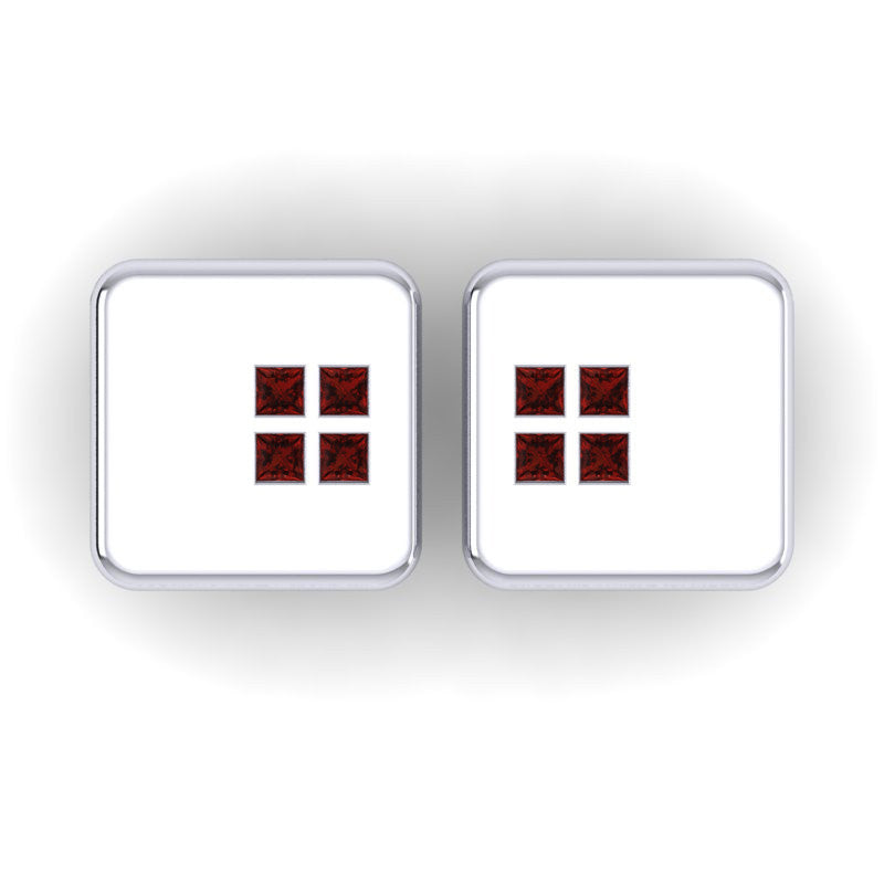 Garnet Cufflinks