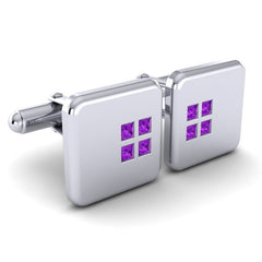Amethyst Cufflinks