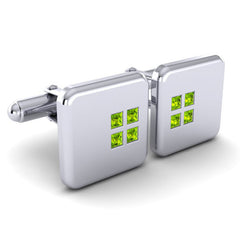Peridot Cufflinks