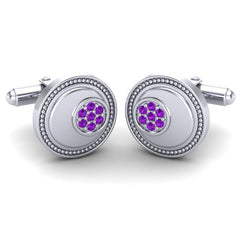 Amethyst Cufflinks