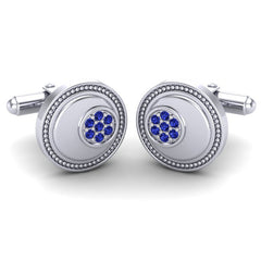 Blue Sapphire Cufflinks