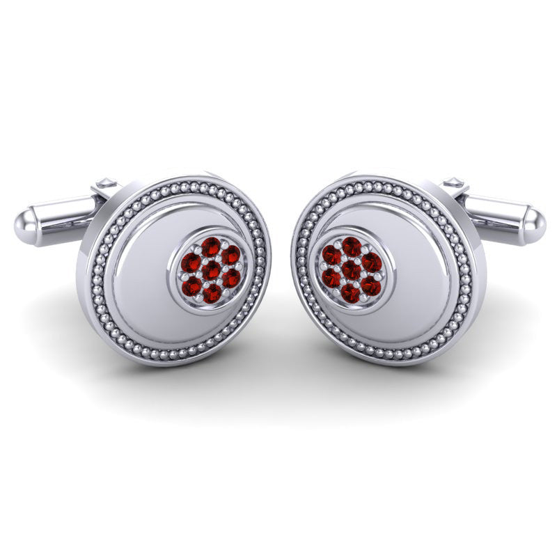 Garnet Cufflinks