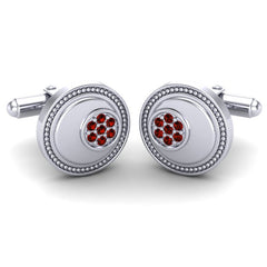 Garnet Cufflinks