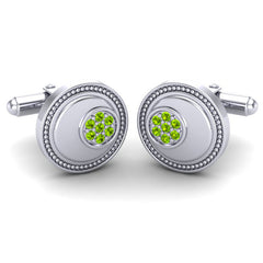 Peridot Cufflinks