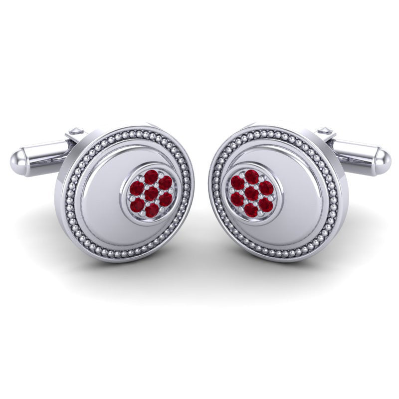 Ruby Cufflinks