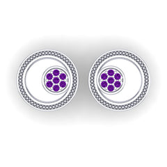 Amethyst Cufflinks