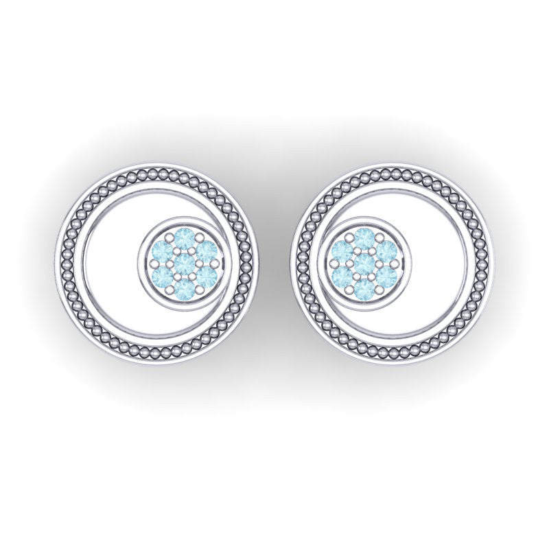Aquamarine Cufflinks