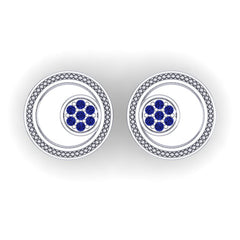 Blue Sapphire Cufflinks