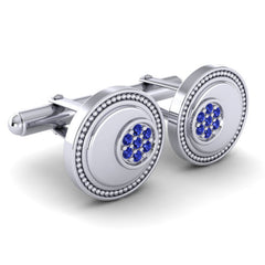 Blue Sapphire Cufflinks