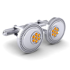 Citrine Cufflinks